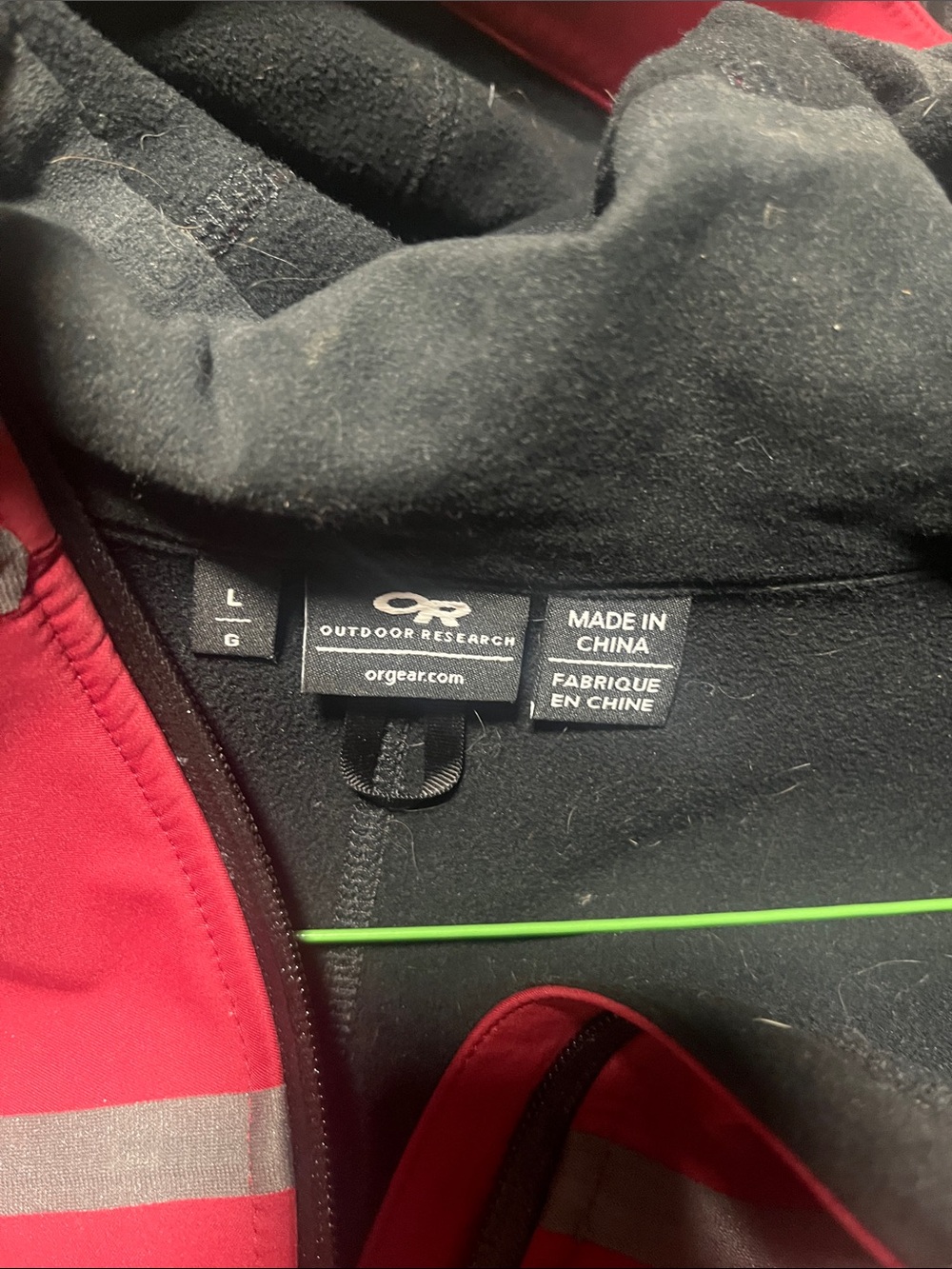 Outdoor Research Softshell Jacket, L - Picture 6 of 6